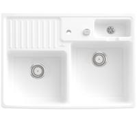 Villeroy & Boch Double-Bowl évier en céramique 89.5x63 cm blanc 632392R1