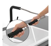 Villeroy & Boch Douchette pour mitigeur de cuisine Steel Shower, 96970506,