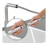 Villeroy & Boch Douchette pour mitigeur de cuisine Steel Shower, 969705LC,