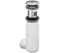 Villeroy & Boch Easy Access siphon de lavabo en bouteille chrome-blanc 92198800