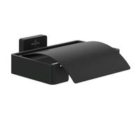 Villeroy & Boch Elements Striking - Porte-papier toilette, noir mat TVA152013000K5