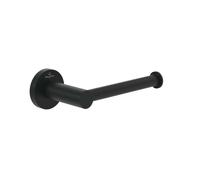 Villeroy & Boch - Porte-papier toilette Elements Tender - noir mat - sans couvercle - TVA151014000K5