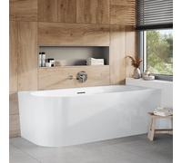 Villeroy & Boch Embrace Baignoire d’angle, avec habillage, UBA170EMB9CR00V-01,