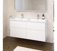 Villeroy & Boch Embrace Meuble avec lavabo double, 4 tiroirs, 5A62D5RW+B90900VE,