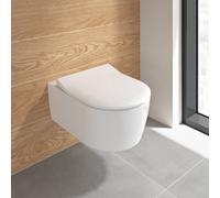 Villeroy & Boch Embrace WC suspendu avec DirectFlush, 5C24R0R1+8M68S101,
