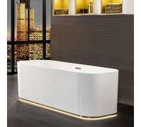 Villeroy & Boch Finion Baignoire en îlot, ovale, UBQ177FIN7N300V101,