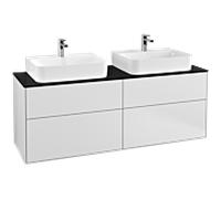 Villeroy & Boch Finion Élément bas F18200MT 160x60,3cm, Laque blanche mate