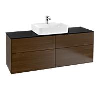 Villeroy & Boch Finion Élément bas G19200GN 160x60,3cm, plaqué noyer