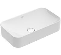 Villeroy & Boch Finion - Vasque sans trop-plein, 60x35 cm, avec CeramicPlus, blanc alpin 414361R1