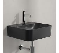 Villeroy & Boch Finion lavabo 43x39 cm rectangulaire classique noir mat 436443R7