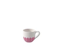 Villeroy & Boch - Fleur cassis tasse à expresso rose, résist. lave-vaisselle/four à micro-ondes, petite tasse à expresso ou petit café, petite tasse à café, vaisselle motif floral, Porcelaine Premium