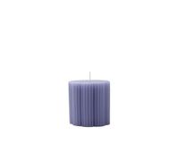 Villeroy & Boch - Fleur Gifts grosse bougie, dimensions : env. 7,5 נ7,5 cm, bleu, bougie décorative au charme floral, cire de couleur vive (paraffine)