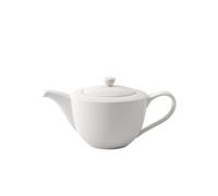 Villeroy & Boch – Théière For Me – 1,3 L, porcelaine premium, blanc, jusqu'à 6 personnes