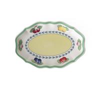 Villeroy & Boch Plat à accompagnements French Garden Fleurence Porcelaine Premium Blanc/Multicolore