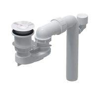 Villeroy & Boch - Garniture de vidage et trop-plein pour baignoire, ViFlow, blanc alpin U90953001