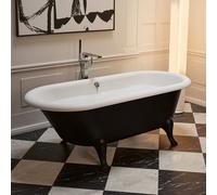 Villeroy & Boch Hommage Baignoire en îlot, ovale, UBQ180HOM7WR7V-RW,