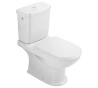 Villeroy & Boch Hommage - Réservoir de chasse d’eau, avec CeramicPlus, blanc - réservoir, laiton allié 772116R1