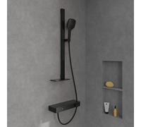 Villeroy & Boch Infinity Showers Set de douche avec barre et tablette, 3 jets, TVS110002000K5,
