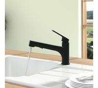 Villeroy & Boch Junis Shower Mitigeur de cuisine pivotant, avec douchette extractible, 92810006,