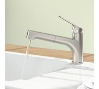 Villeroy & Boch Junis Shower Mitigeur de cuisine pivotant, avec douchette extractible, 928100LC,