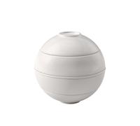 Villeroy & Boch - La petite Boule white, ensemble de vaisselle en porcelaine, ensemble de coupes, 5 pcs Ensemble à servir, 14 cm Ø, résistant au lave-vaisselle, convient au four à micro-ondes, blanc