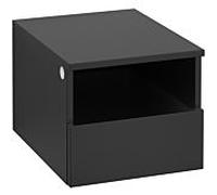 Villeroy & Boch Legato élément mural B72601PD 40x34x50cm, droite, Black Matt Lacquer