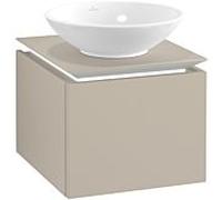 Villeroy & Boch Legato Villeroy & Boch B565L0VK 45x38x50cm, avec éclairage LED, Soft Grey
