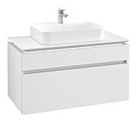 Villeroy & Boch Legato Villeroy & Boch B756L0MS 100x55x50cm, avec éclairage LED, White Matt