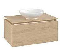 Villeroy & Boch Legato Villeroy & Boch vasque B56900VJ 80x38x50cm, Nordic Oak
