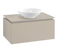 Villeroy & Boch Legato Villeroy & Boch vasque B56900VK 80x38x50cm, Soft Grey