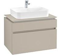 Villeroy & Boch Legato Villeroy & Boch vasque B75400VK 80x55x50cm, Soft Grey
