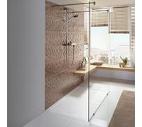 Villeroy & Boch Lifetime Plus - Receveur de douche, 140x80 cm, Anti-slip, blanc alpin 6223S301