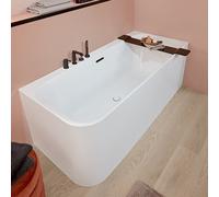 Villeroy & Boch Loop & Friends baignoire murale 180x80 cm rectangulaire blanc UBA180LSF9CR00V-01