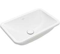 Villeroy & Boch – Lavabo Loop & Friends 4A640001 encastré rectangulaire 51×34,5 cm blanc brillant