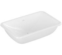 Villeroy & Boch Loop & Friends lavabo 60.5x41 cm rectangulaire encastrée blanc brillant 4A650001