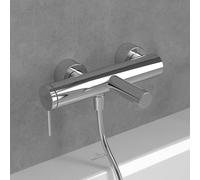 Villeroy und Boch Loop + Friends mitigeur bain/douche TVT10650115361 avec sécurité anti-retour, avec inverseur, montage mural, chromé