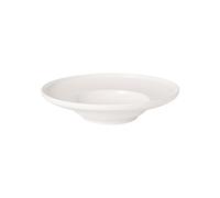 Villeroy & Boch Lot de 6 assiettes creuses Afina en porcelaine de qualité supérieure, diamètre 25 cm, pour pâtes, salades et soupes, fabriquées en Allemagne, passent au lave-vaisselle et au