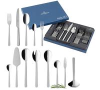 Villeroy & Boch - Louis Ménagère Couverts 68 Pièces, Garanti Lave-Vaisselle, Ensemble de Couverts de Table Complet, Set Élégant Inox, Acier Inoxydable