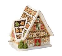 Villeroy & Boch Maison en pain d'épice Christmas Toys Plissé – boîte à musique, porcelaine blanche
