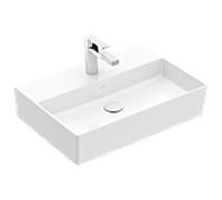 Villeroy & Boch Memento 2.0 lavabo 4A2261R1 60 x 42 cm, blanc alpin C-plus, avec trou pour robinetterie, sans trop-plein