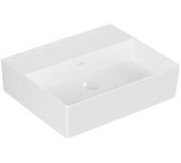 Villeroy & Boch Memento 2.0 lavabo mural, sans trou pour robinet, sans trop-plein, non poncé, 500x420mm, 4A2253R1, Couleur: Céramique blanche Plus