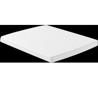 Villeroy & Boch Memento 2.0 Siège de WC, rectangulaire, QuickRelease, SoftClose, 378x452x43mm, 8M24S1R7, Couleur: Pure Black