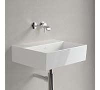 Villeroy & Boch Memento 2.0 vasque 4A2253R1 50 x 42 cm, blanc alpine C-plus, sans trou pour robinetterie, sans trop-plein