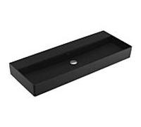 Villeroy & Boch Memento 2.0 vasque 4A22C3S5 120 x 47 cm, Ebony C-plus, sans trou pour robinetterie, sans trop-plein