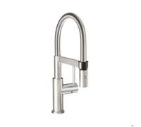 Villeroy & Boch Mitigeur cuisine rabattable Steel Expert Compact Window , acier inoxydable