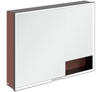 Villeroy & Boch My View+ armoire 100x16.8x75 cm avec miroir rouge B48110AH