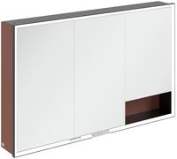 Villeroy & Boch My View+ armoire 120x16.8x75 cm avec miroir rouge B48112AH