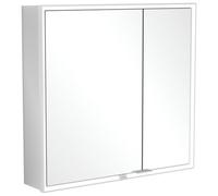 Villeroy & Boch My View Now armoire de toilette encastrée, 2 portes, avec éclairage, avec interrupteur marche/arrêt, compatible Smart Home, 800x750x167,5mm, A4588000