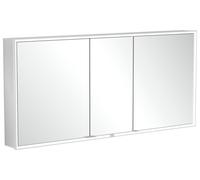 Villeroy & Boch My View Now armoire de toilette encastrée, 3 portes, avec éclairage, avec interrupteur marche/arrêt, compatible Smart Home, 1600x750x167,5mm, A4581600