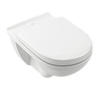Villeroy & Boch - Cuvette WC suspendue O.Novo 56601001 blanc alpin, fond creux, sortie horizontale